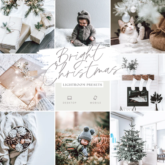 1 Pack - Bright Christmas Lightroom Preset Collection