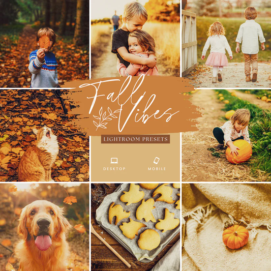 1 Pack - Fall Vibes Lightroom Preset Collection